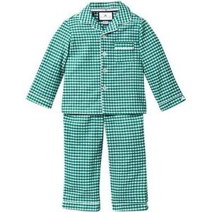 Petite Plume Green Gingham Kids Pajama Set